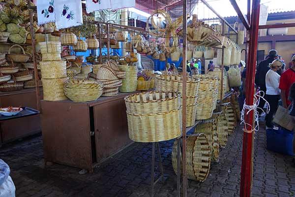 Sunday Tlacolula market in Oaxaca with local vendors and traditional products